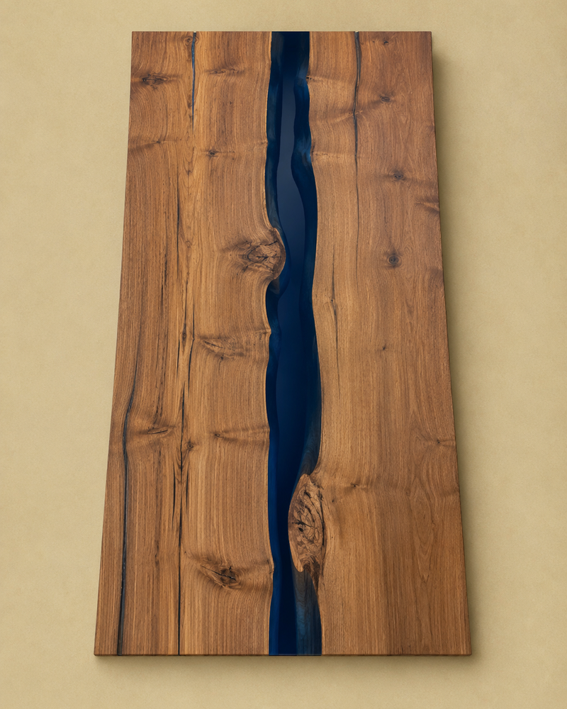 Book Matched Teak Slab