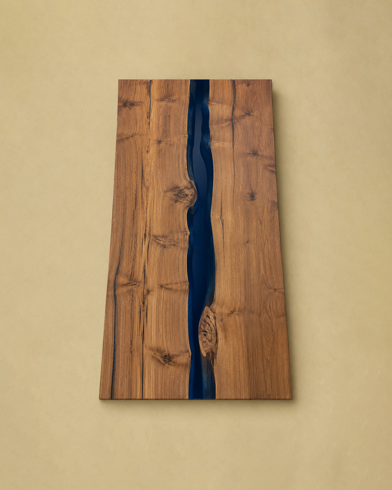 Book Matched Teak Slab