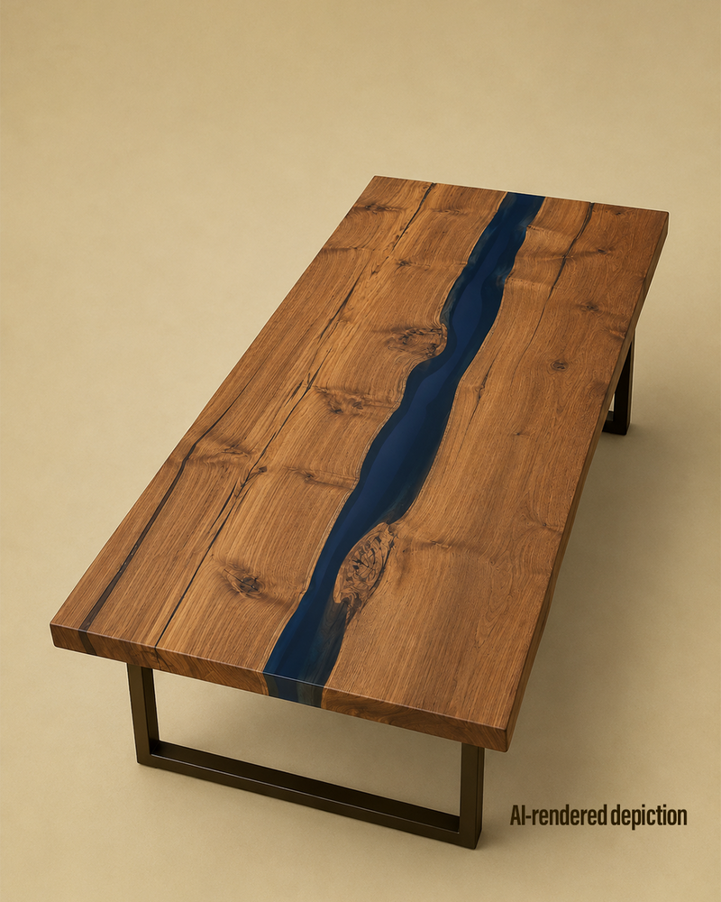 Book Matched Teak Slab