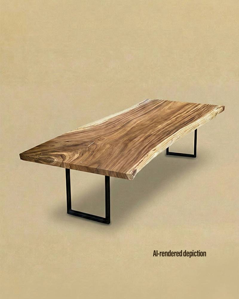 Acacia Wood with Live Edges 4