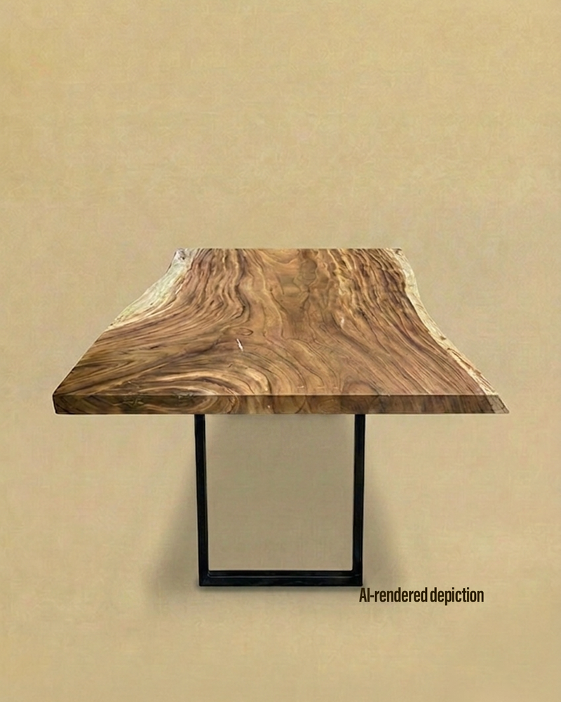 Acacia Wood with Live Edges 4