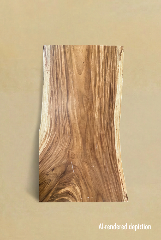 Acacia Wood with Live Edges 4