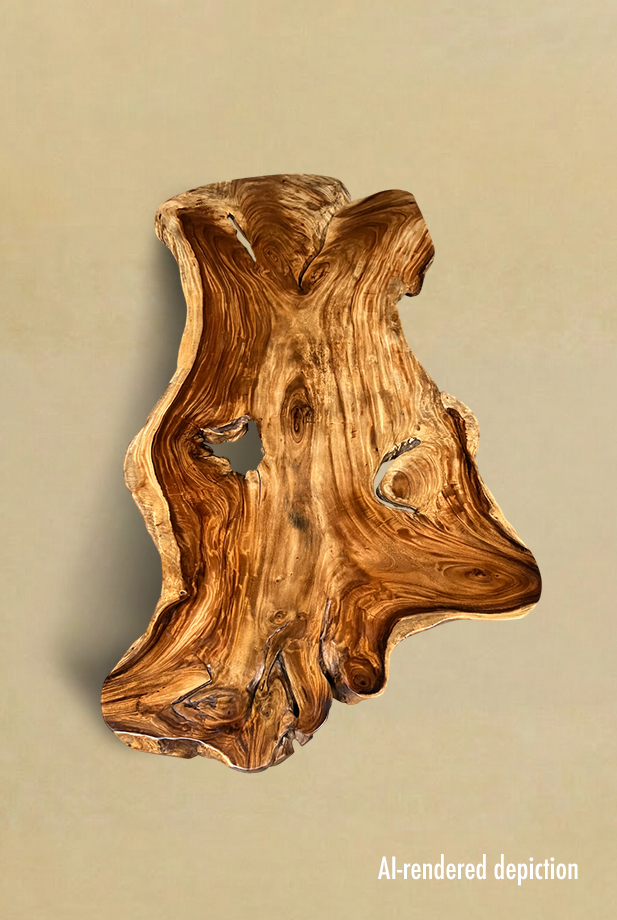 Acacia Wood with Live Edges 3