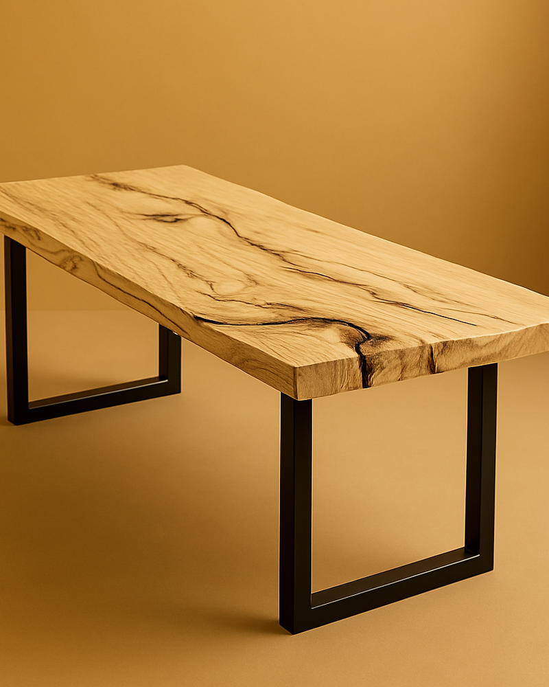 Book Matched Teak Slab