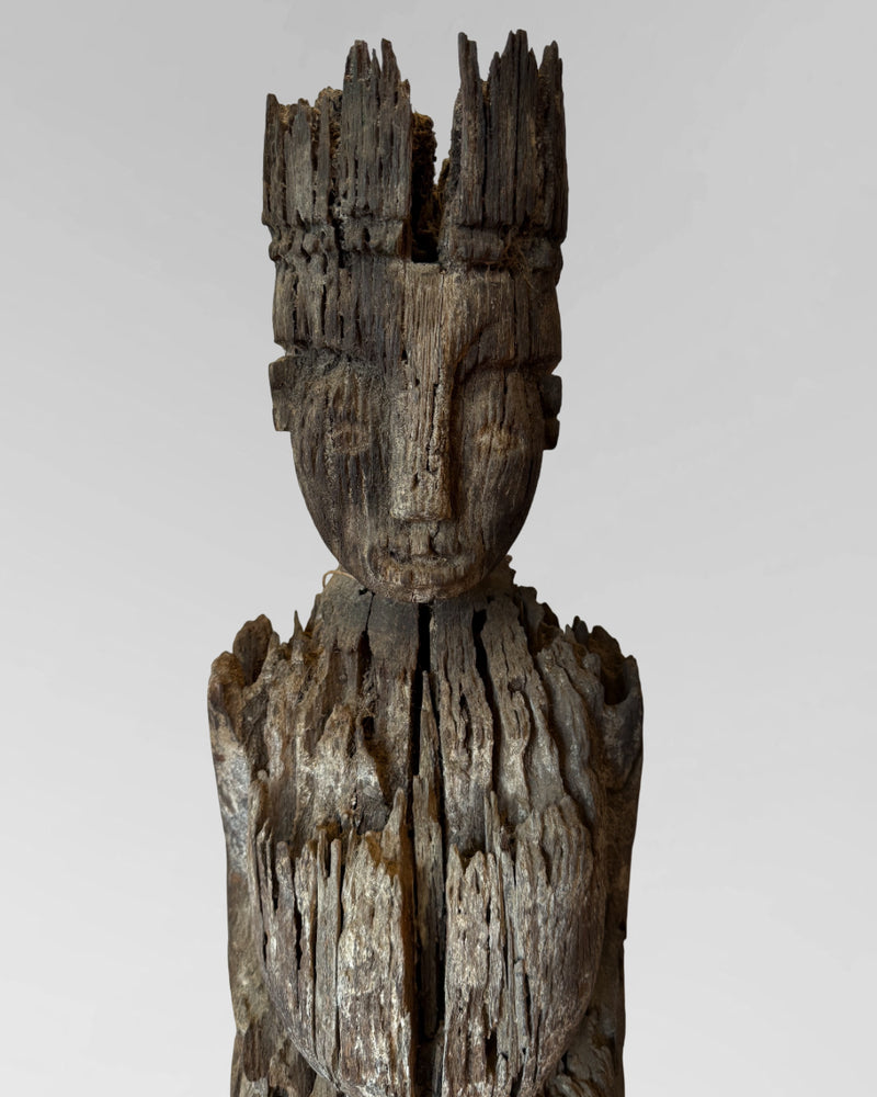 Dayak "Hamptong" tribal statue