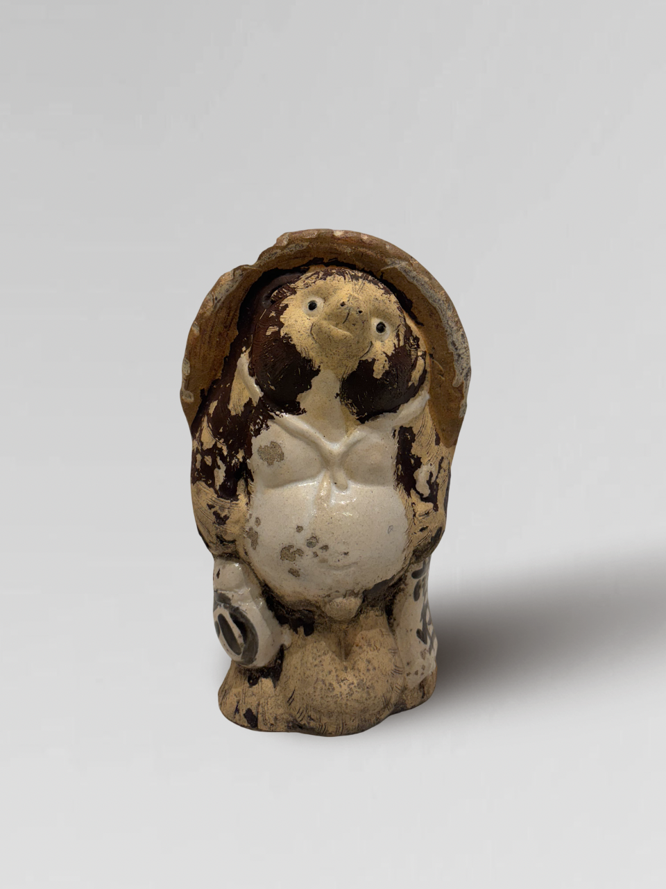 Vintage Japanese Handmade Ceramic Tanuki