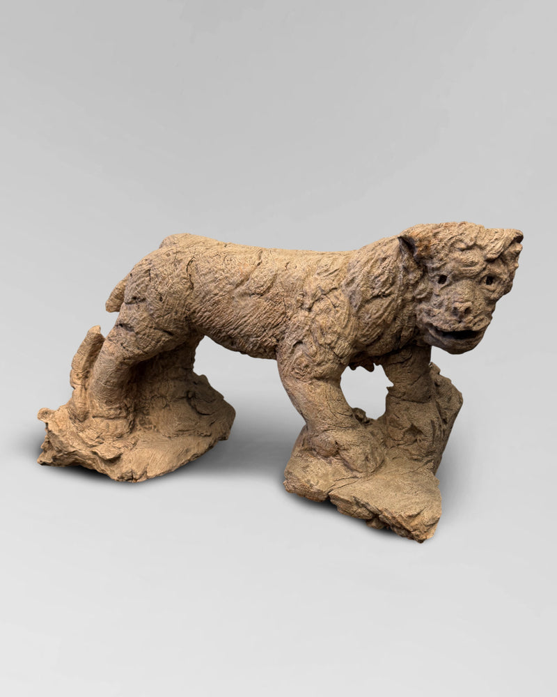 Javanese folk art tiger