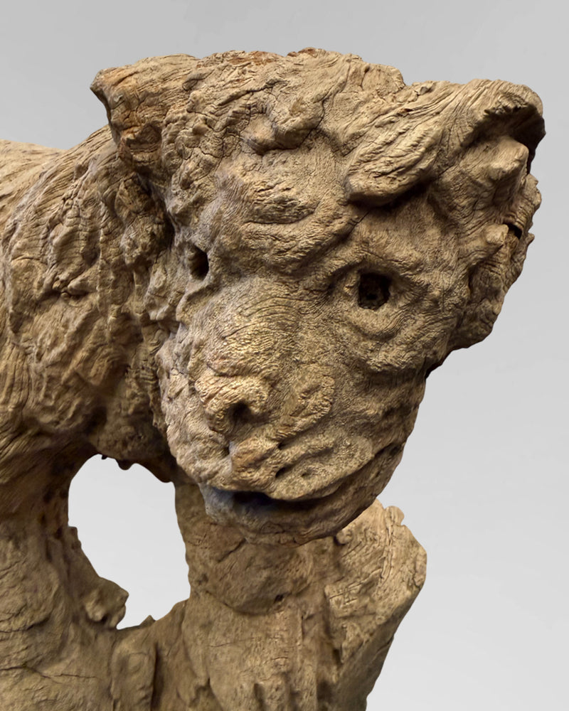 Javanese folk art tiger