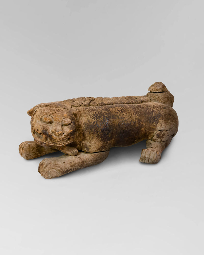 Folk art Temple Lion from Thailand