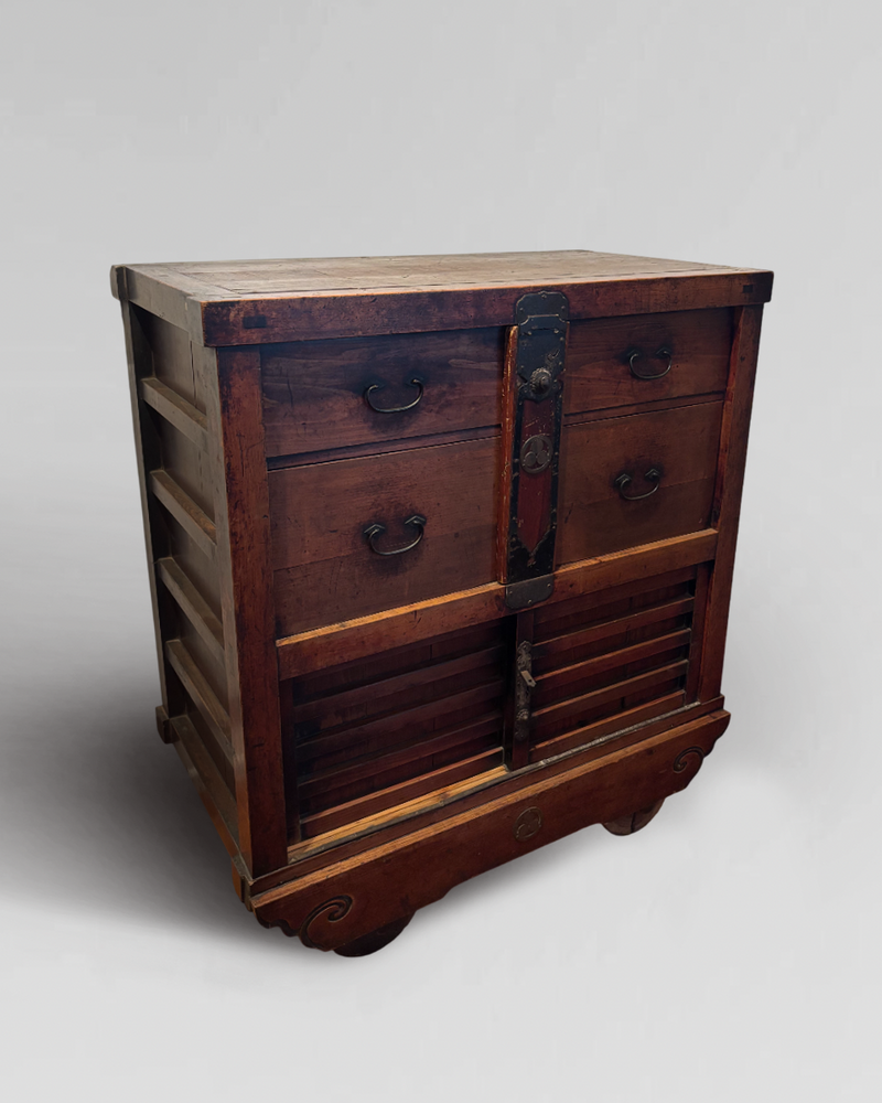 Edo period Japanese KurumaTansu