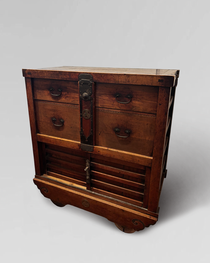 Edo period Japanese KurumaTansu