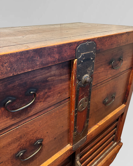 Edo period Japanese KurumaTansu