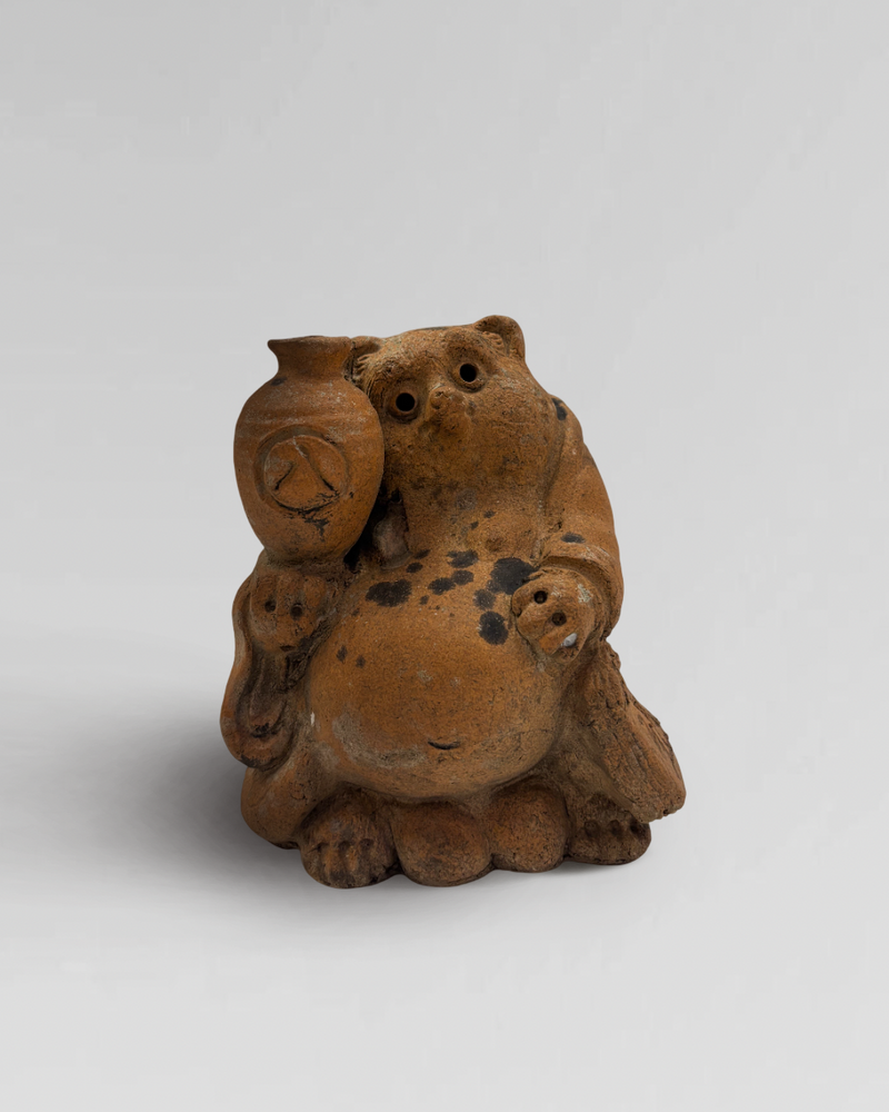 Japanese Handmade Ceramic Tanuki