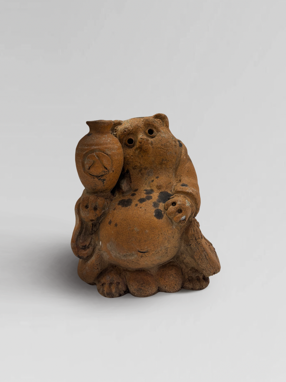 Japanese Handmade Ceramic Tanuki