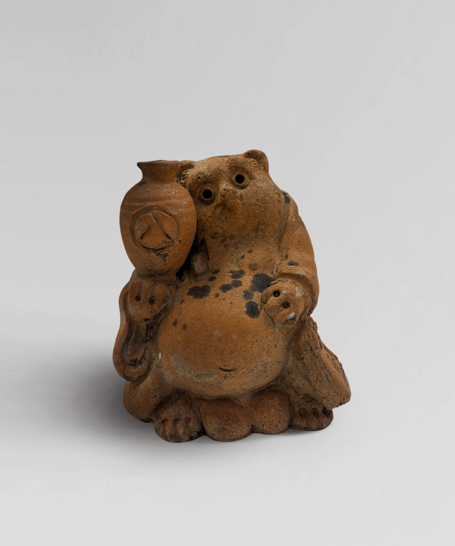 Vintage Japanese Handmade Ceramic Tanuki