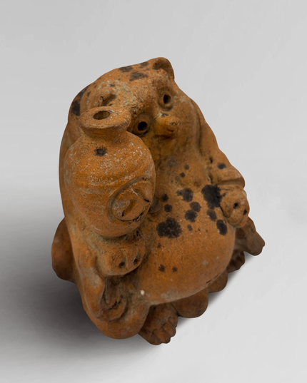 Vintage Japanese Handmade Ceramic Tanuki