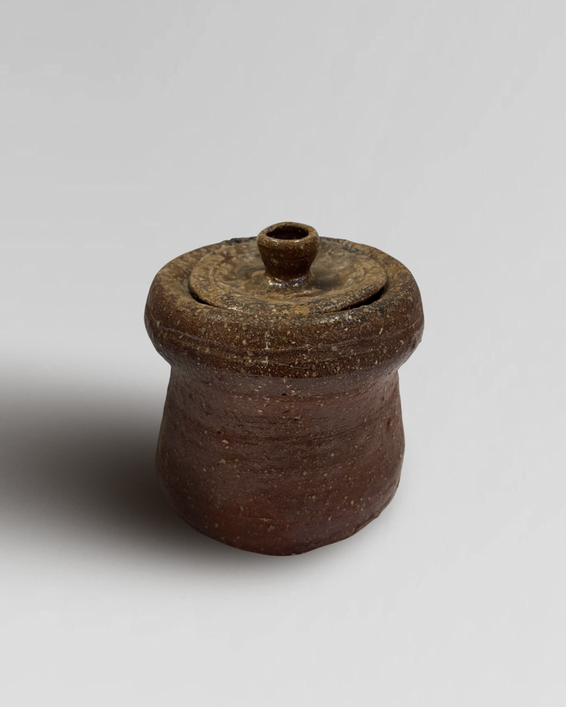 Japanese Glazed Ceramic Jar 2
