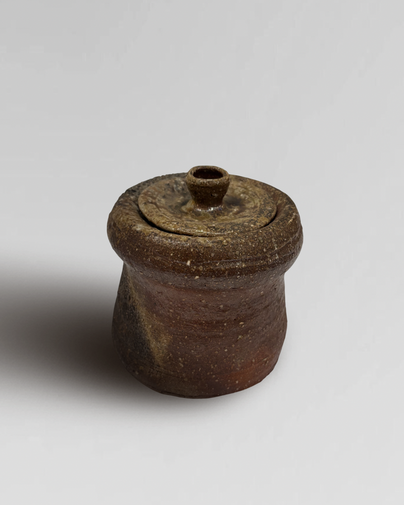 Japanese Glazed Ceramic Jar 2
