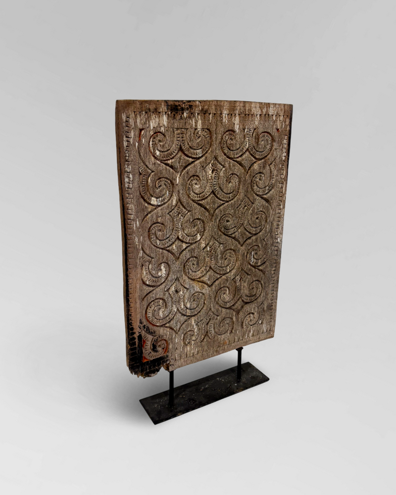 Wooden wall panel from the Toraja tribe