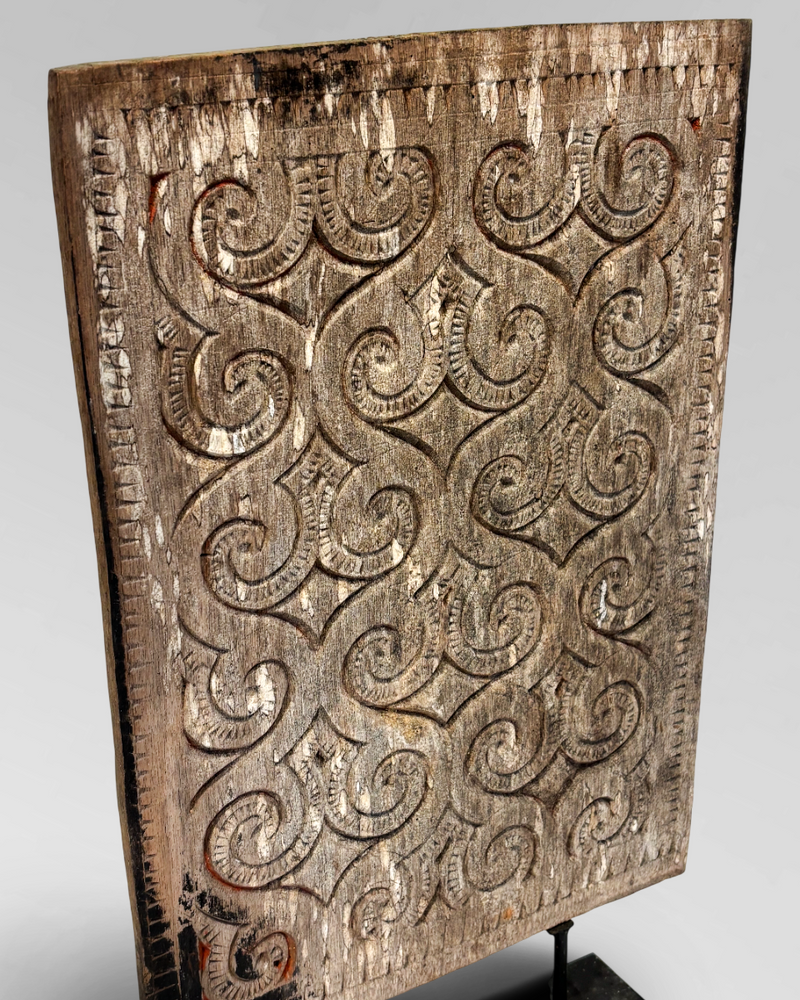 Wooden wall panel from the Toraja tribe
