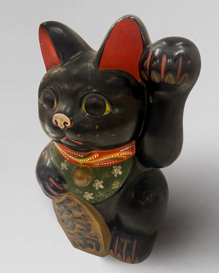 Vintage Japanese Maneki Neko