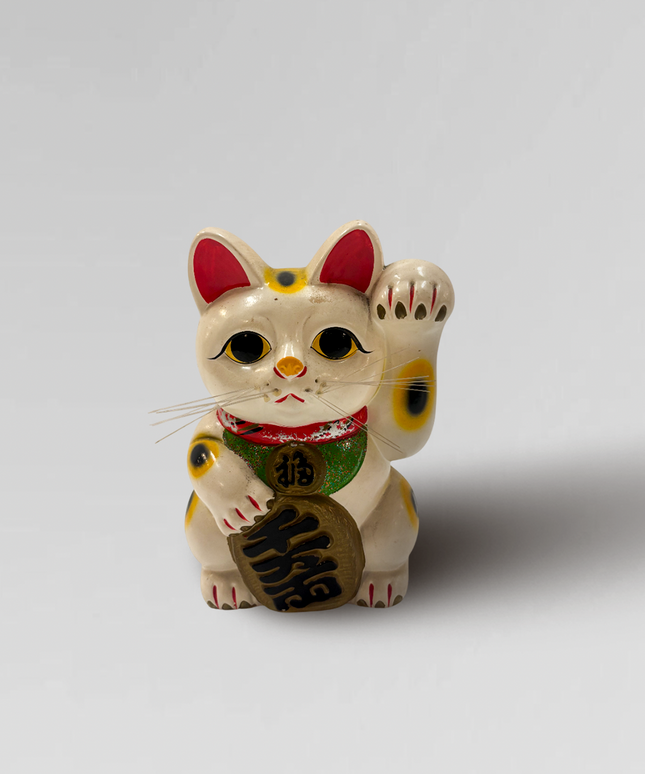 Vintage Japanese Maneki Neko