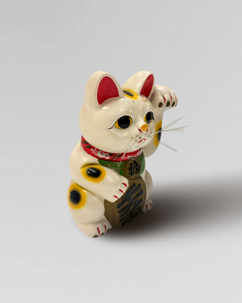 Vintage Japanese Maneki Neko