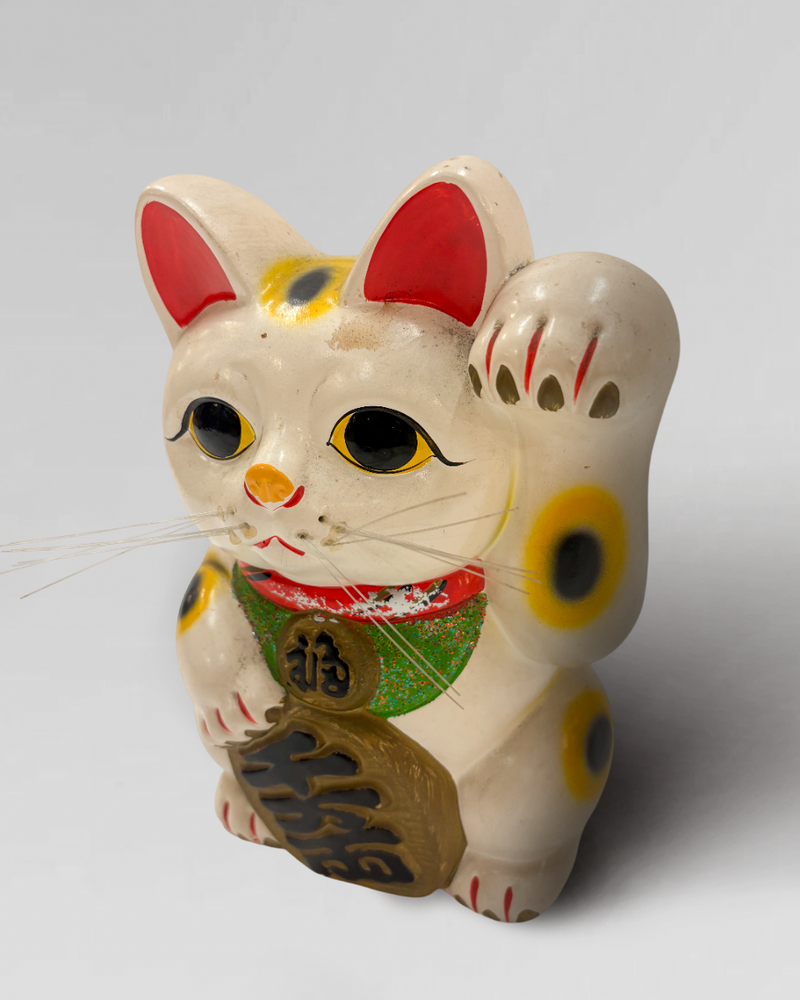 Vintage Japanese Maneki Neko