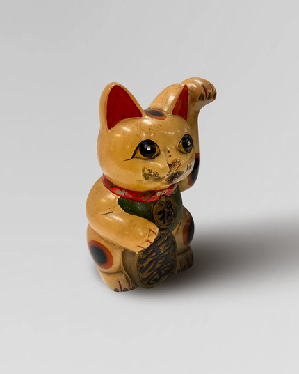 Vintage Japanese Maneki Neko