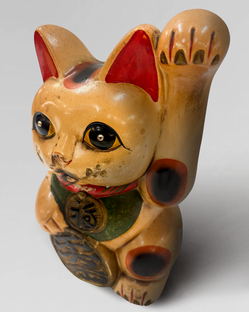 Vintage Japanese Maneki Neko