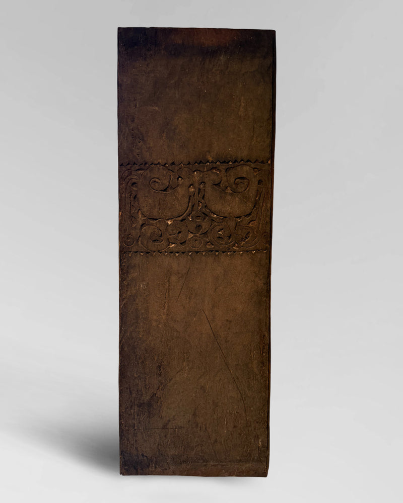 Antique tribal door panel