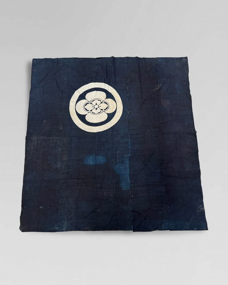 Antique hand painted Tsutsugaki