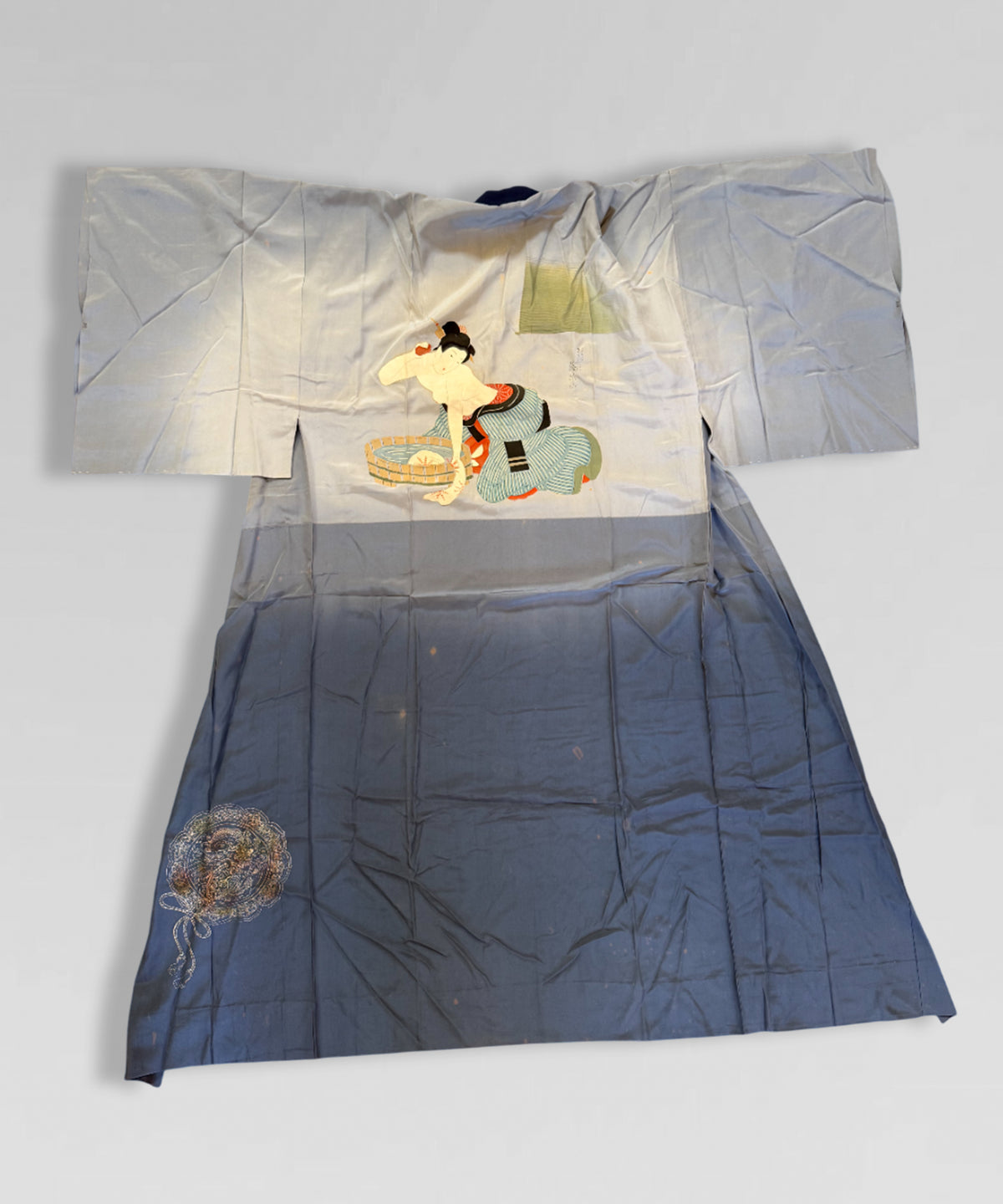 Very rare 1930's silk kimono