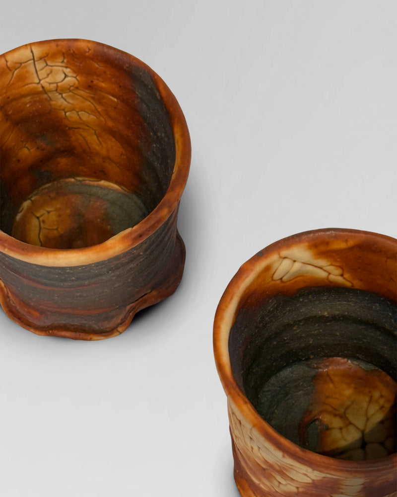 Pair of cups from Shigaraki