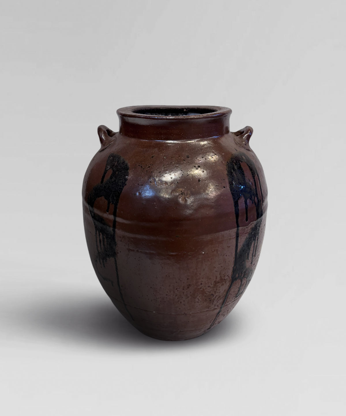 Large ceramic Tsubo storage jar 2