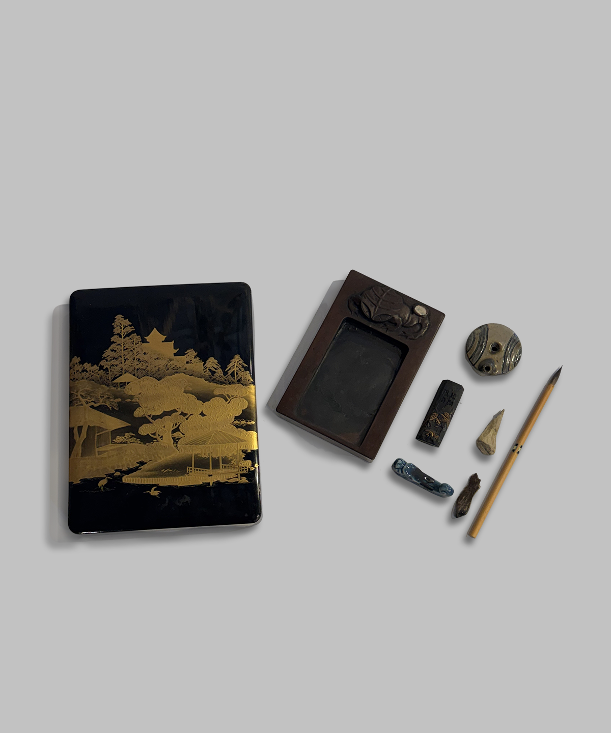 Japanese antique lacquer box