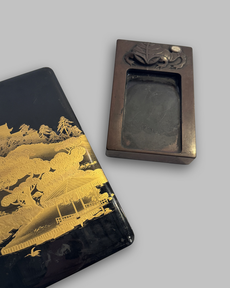 Japanese antique lacquer box
