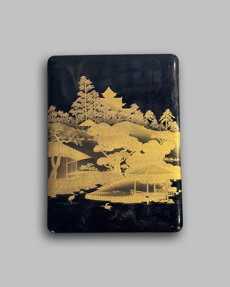 Japanese antique lacquer box