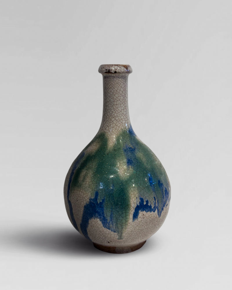 Antique sake jar from Kyoto, Japan.