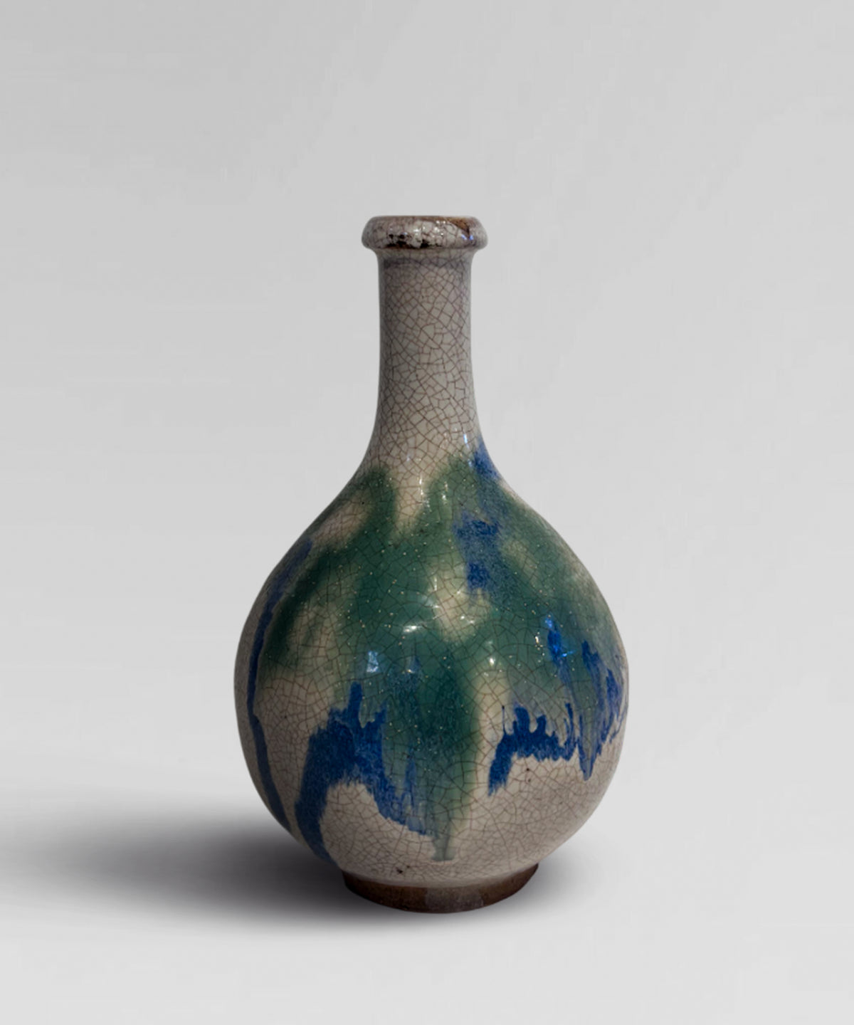 Antique sake jar from Kyoto, Japan.