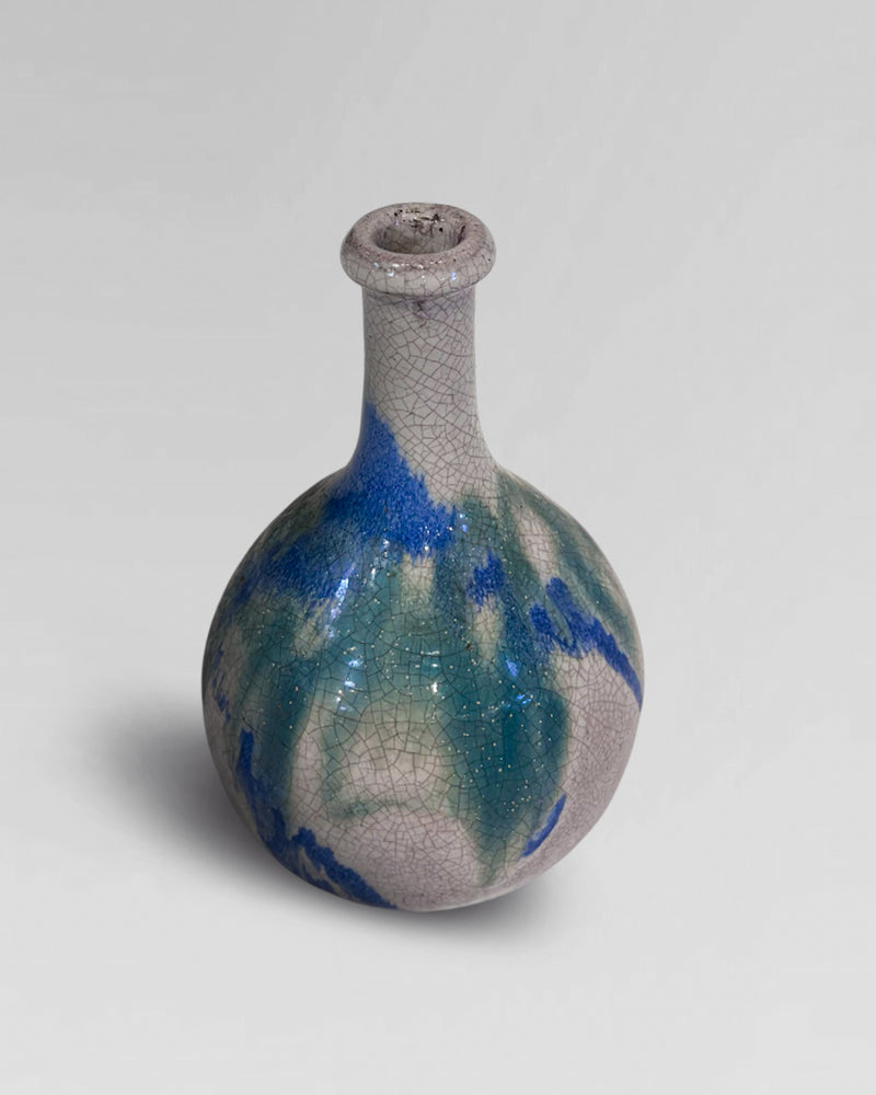 Antique sake jar from Kyoto, Japan.