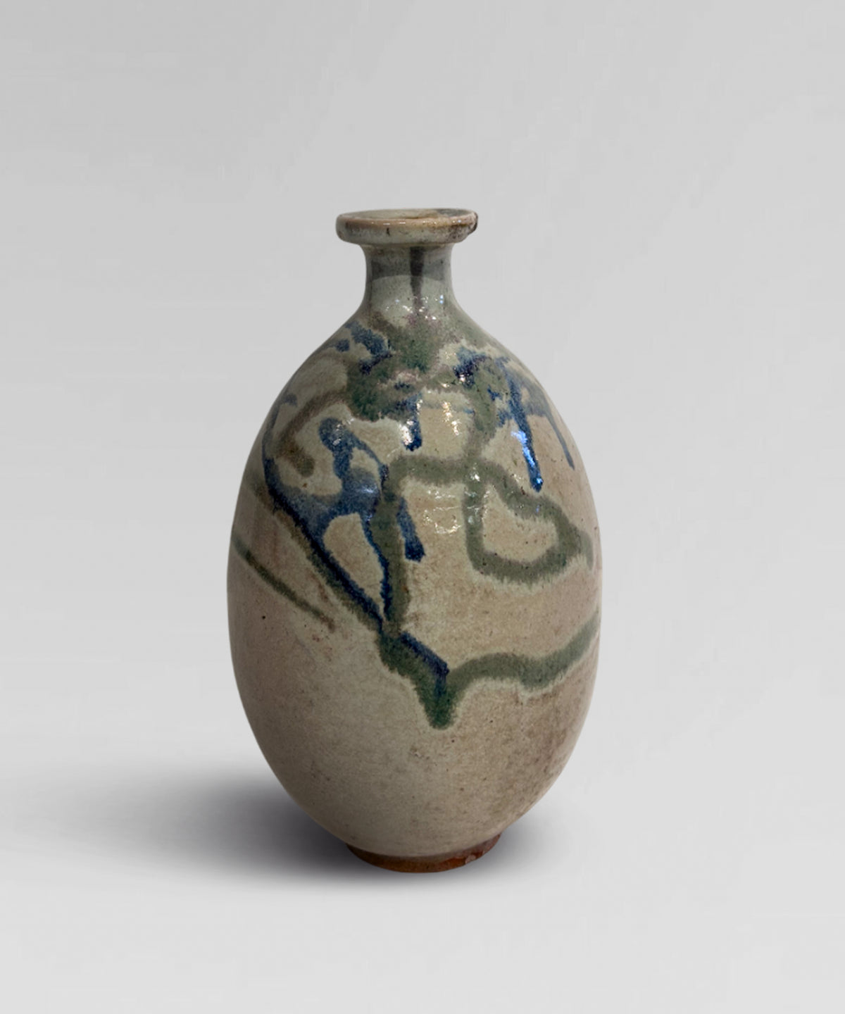 Antique sake jar from Kyoto, Japan.