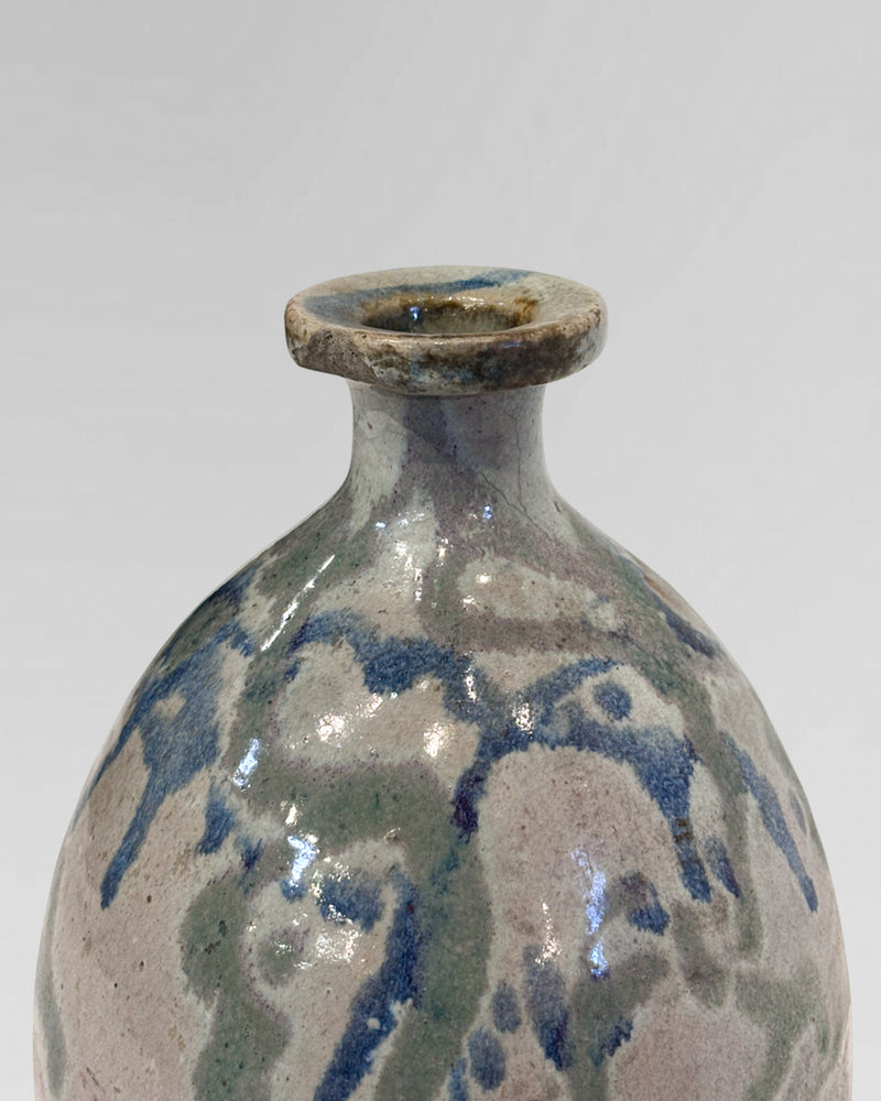 Antique sake jar from Kyoto, Japan.