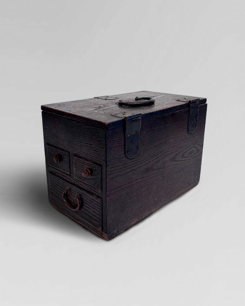 Antique Sumie ink painter's box 2