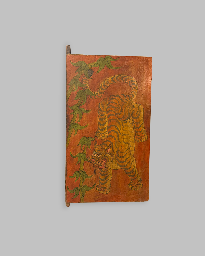 Antique Tiger Door from Nepal