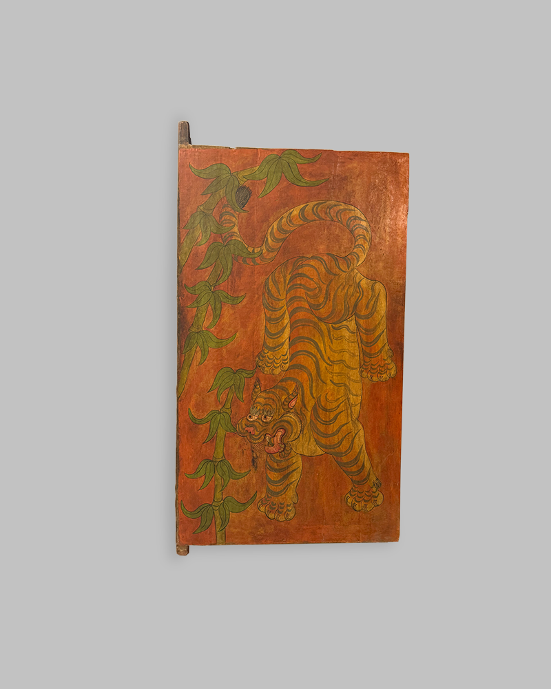 Antique Tiger Door from Nepal
