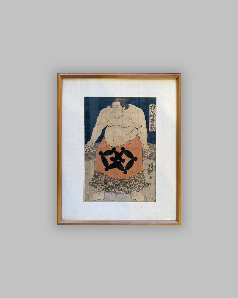 Ukiyoe print by the famous artist "Toyokuni l"