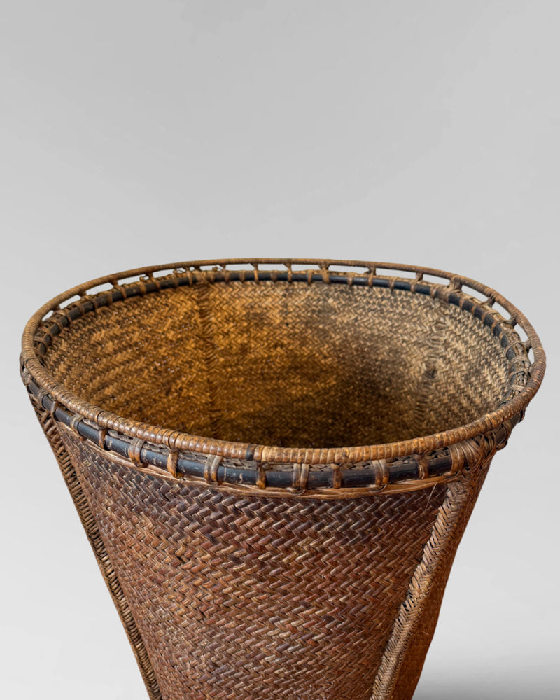 Hand Woven basket from the Dayak tribe 1