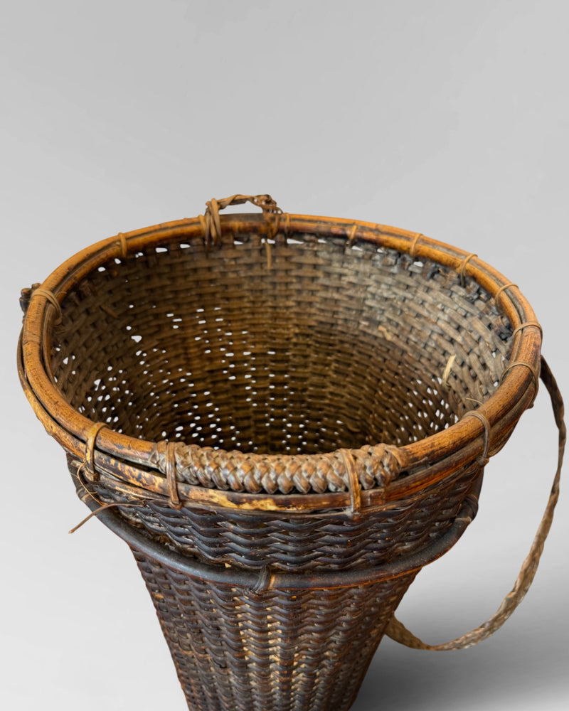 Hand Woven basket from the Dayak tribe 2