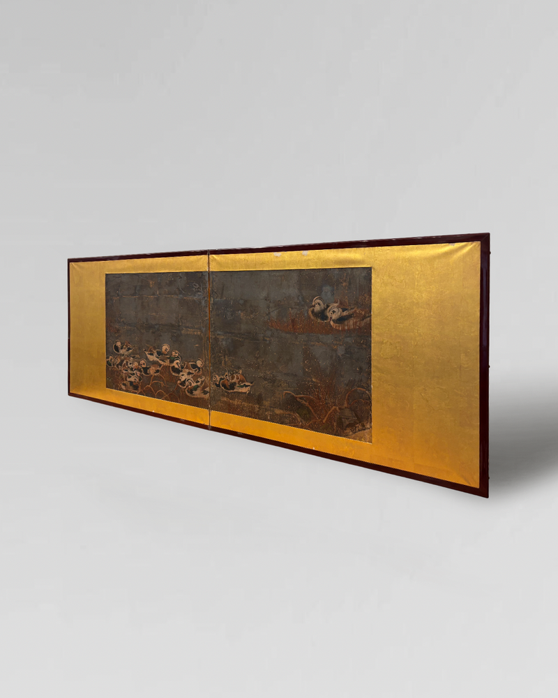 Japanese -Byobu- folding screen